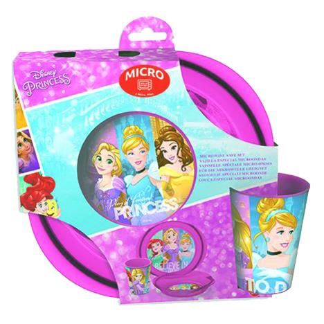 Disney Princess 3 Piece Microwave Meal Time Set £6.99